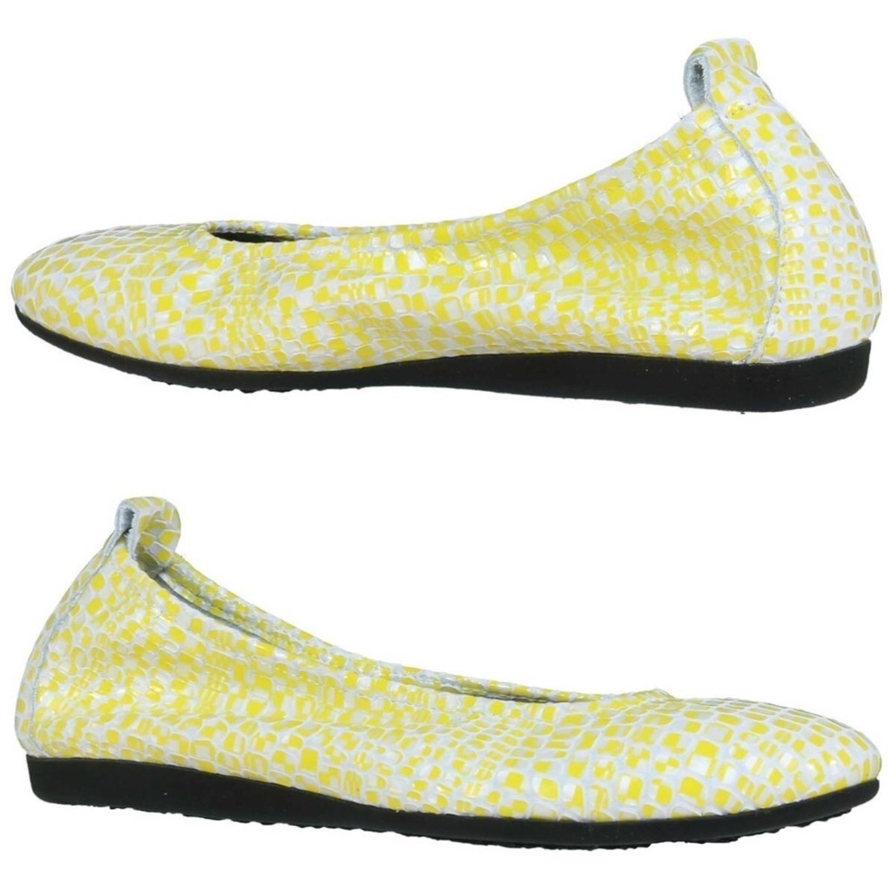 Arche French Flat Yellow Shoe 39/8 $295 NWT
